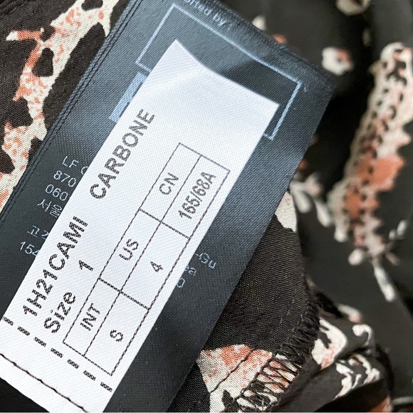 BA&SH Paisley Midi Skirt Brown Pink Floral Wrap Boho Cottage Peasant Lagenlook 4 - Picture 7 of 8